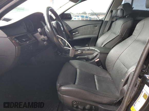 2007 BMW 5 Series 550i with VIN WBANB53537CP08172, listed as a Copart auction lot 49271545 with 119,242 mi miles and Clean Title. Bid and sale history available at DreamBid. Image 7.