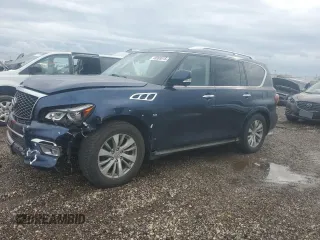 2017 Infiniti QX80 with VIN JN8AZ2NF7H9644383, listed as a Copart auction lot 49995815 with Not provided miles and Clean title. Bid and sale history available at DreamBid. Image 1.