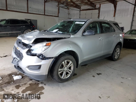 2016 Chevrolet Equinox LS with VIN 2GNALBEK6G1164716, listed as a Copart auction lot 87789005 with Not Provided miles and Salvage Title. Bid and sale history available at carsss.com. Image 1.