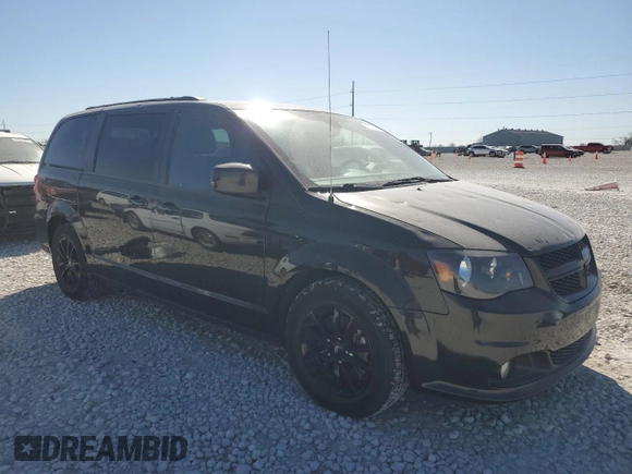 2019 Dodge Grand Caravan GT with VIN 2C4RDGEG2KR694788, listed as a Copart auction lot 48361445 with 112,872 mi miles and Salvage Title. Bid and sale history available at DreamBid. Image 4.