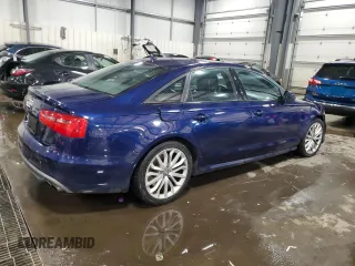2014 Audi S6 Prestige with VIN WAUF2AFC3EN091655, listed as a Copart auction lot 41480065 with 96,167 mi miles and Salvage Title. Bid and sale history available at carsss.com. Image 3.