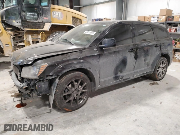 2014 Dodge Journey R/T z VIN 3C4PDCEG1ET167567, wystawiony jako Copart lot #45019695 z przebiegiem 133 095 mil mil oraz Szkoda całkowita • Salvage title. Historia ofert i sprzedaży dostępna na DreamBid. Obrazek 1.