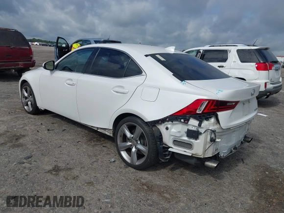 2014 Lexus IS 350 with VIN JTHBE1D26E5001237, listed as a IAAI auction lot 42710851 with 138,242 mi miles and . Bid and sale history available at DreamBid. Image 3.