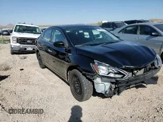 2017 Nissan Sentra S with VIN 3N1AB7AP9HY385551, listed as a Copart auction lot 54212455 with 70,175 mi miles and Salvage title. Bid and sale history available at DreamBid. Image 14.