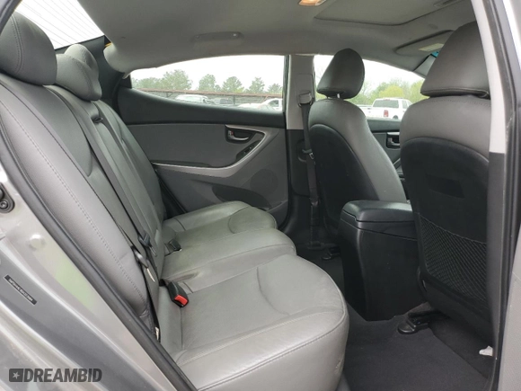 2013 Hyundai Elantra Limited with VIN 5NPDH4AE9DH323984, listed as a Copart auction lot 51162285 with 154,470 mi miles and Salvage Title. Bid and sale history available at carsss.com. Image 10.