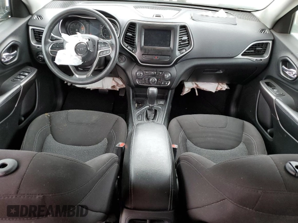 2019 Jeep Cherokee Latitude with VIN 1C4PJLCB4KD340371, listed as a Copart auction lot 51526405 with 60,413 mi miles and Salvage title. Bid and sale history available at DreamBid. Image 8.