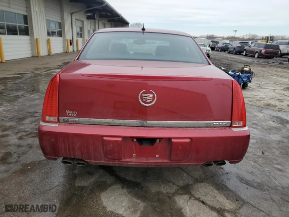 2006 Cadillac DTS w/1SE with VIN 1G6KD57906U172614, listed as a Copart auction lot 42615665 with 0 mi miles and Salvage Title. Bid and sale history available at carsss.com. Image 6.