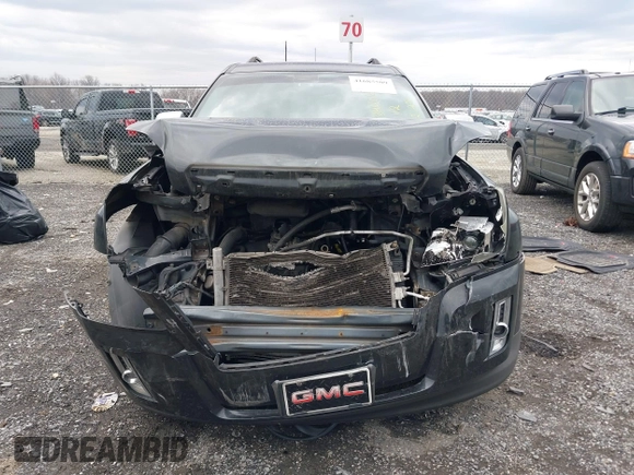 2011 GMC Terrain SLE-2 with VIN 2CTFLTEC7B6283808, listed as a IAAI auction lot 41685509 with 153,921 mi miles and . Bid and sale history available at carsss.com. Image 12.