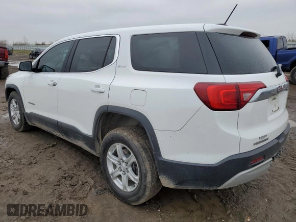 2018 GMC Acadia SLE with VIN 1GKKNKLA0JZ219651, listed as a Copart auction lot 46033945 with 140,504 mi miles and Salvage Title. Bid and sale history available at carsss.com. Image 2.