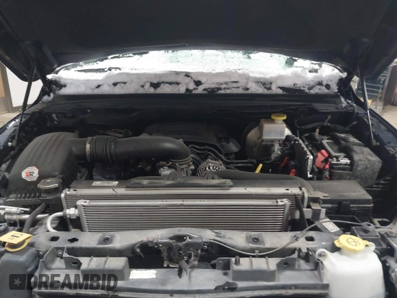 2019 Ram 1500 Big Horn/Lone Star with VIN 1C6SRFFT8KN908051, listed as a IAAI auction lot 41598931 with 95,612 mi miles. Bid and sale history available at carsss.com. Image 10.