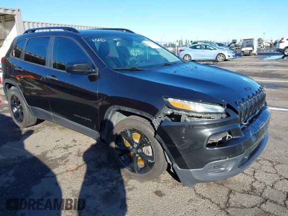 2016 Jeep Cherokee Sport with VIN 1C4PJLAB7GW312465, listed as a IAAI auction lot 41501414 with 133,047 mi miles and . Bid and sale history available at DreamBid. Image 1.