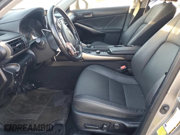 2020 Lexus IS 300 with VIN JTHAA1D23L5108833, listed as a Copart auction lot 50543425 with 60,429 mi miles and Salvage title. Bid and sale history available at DreamBid. Image 7.
