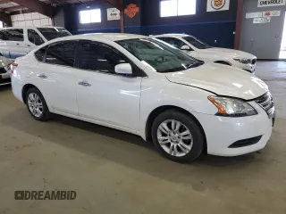 2013 Nissan Sentra SV with VIN 3N1AB7AP2DL793879, listed as a Copart auction lot 52667045 with 104,297 mi miles and Clean Title. Bid and sale history available at DreamBid. Image 4.