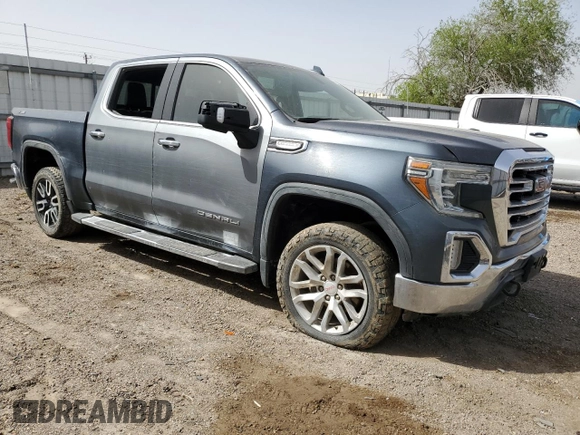 2021 GMC Sierra 1500 SLT z VIN 1GTU9DEDXMZ378886, wystawiony jako Copart lot #47947725 z przebiegiem 56 221 mil mil oraz Szkoda całkowita • Salvage title. Historia ofert i sprzedaży dostępna na DreamBid. Obrazek 4.