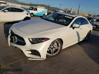 2019 Mercedes-Benz CLS with VIN WDD2J5JB5KA018385, listed as a Copart auction lot 40771783 with 47,824 mi miles. Bid and sale history available at carsss.com. Image 1.