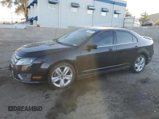 2012 Ford Fusion SPORT with VIN 3FAHP0DC5CR283668, listed as a Copart auction lot 72283134 with 144,057 mi miles and Salvage Title. Bid and sale history available at carsss.com. Image 1.