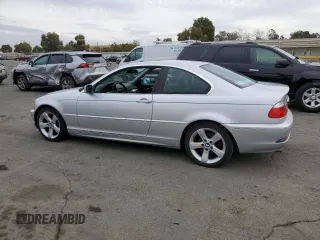 2004 BMW 3 Series 325Ci z VIN WBABV13464JT20306, wystawiony jako Copart lot #79037574 z przebiegiem 136 852 mil mil oraz Czysty tytuł • Clean title. Historia ofert i sprzedaży dostępna na DreamBid. Obrazek 2.