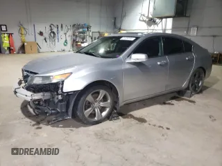 2012 Acura TL Tech Auto with VIN 19UUA9F59CA803086, listed as a Copart auction lot 81326384 with 261,675 mi miles and Salvage Title. Bid and sale history available at carsss.com. Image 1.