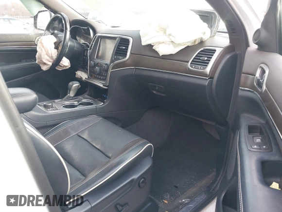 2017 Jeep Grand Cherokee Overland with VIN 1C4RJFCG3HC804190, listed as a IAAI auction lot 41010723 with 98,768 mi miles. Bid and sale history available at carsss.com. Image 5.