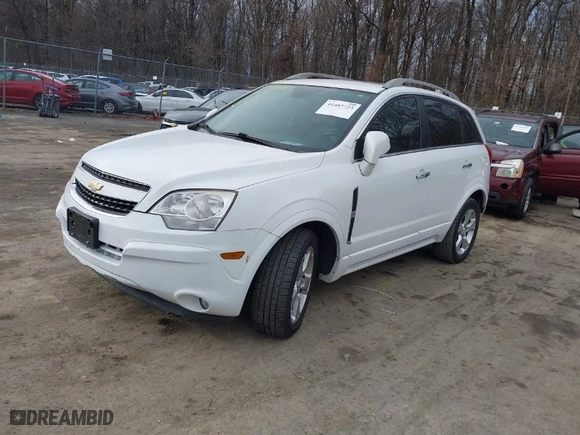 2013 Chevrolet Captiva Sport Fleet LTZ with VIN 3GNAL4EK0DS616154, listed as a IAAI auction lot 41487723 with 123,639 mi miles. Bid and sale history available at carsss.com. Image 2.