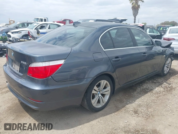 2010 BMW 5 Series 528i with VIN WBANU5C58AC127560, listed as a IAAI auction lot 42057791 with 78,475 mi miles and . Bid and sale history available at carsss.com. Image 4.