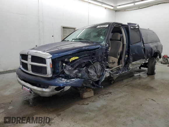 2004 Dodge Ram 2500 SLT with VIN 3D7KA28C94G130334, listed as a Copart auction lot 74076554 with 113,406 mi miles and Non Repairable. Bid and sale history available at carsss.com. Image 1.