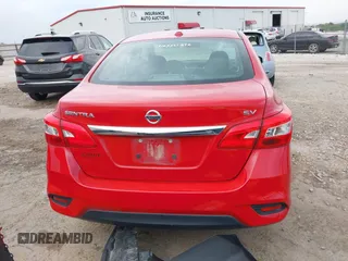 2018 Nissan Sentra SV with VIN 3N1AB7AP6JL657329, listed as a IAAI auction lot 39168856 with 116,446 mi miles. Bid and sale history available at carsss.com. Image 17.