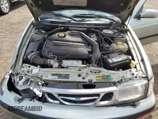 2001 Saab 9-3 with VIN YS3DD58H312055229, listed as a Copart auction lot 74199934 with 160,996 mi miles and Non Repairable. Bid and sale history available at carsss.com. Image 11.