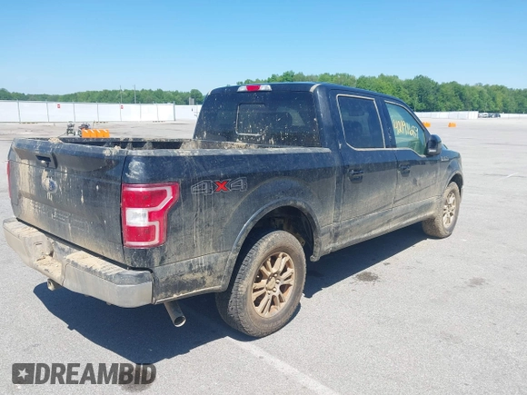 2018 Ford F-150 XL with VIN 1FTEW1E51JFB88718, listed as a IAAI auction lot 42191689 with Not provided miles and . Bid and sale history available at DreamBid. Image 4.