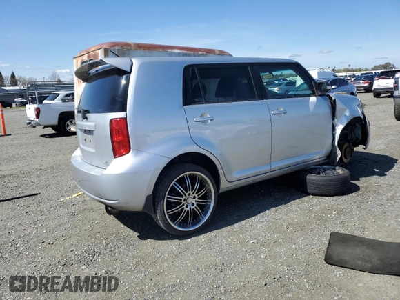 2008 Scion xB with VIN JTLKE50E081040219, listed as a Copart auction lot 49675475 with 255,266 mi miles and Salvage Title. Bid and sale history available at carsss.com. Image 3.