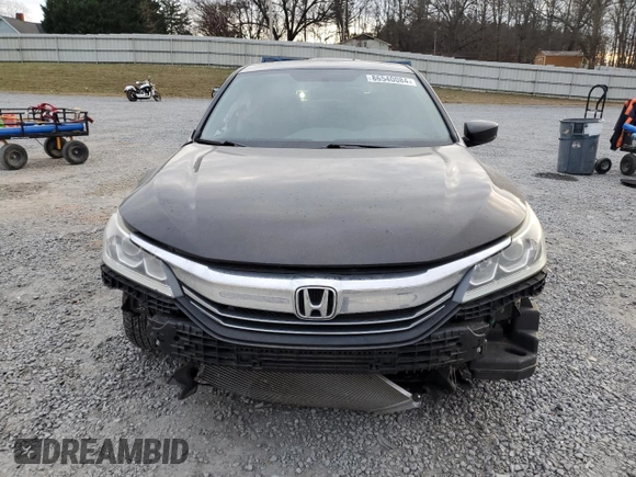 2016 Honda Accord Sedan LX with VIN 1HGCR2F37GA240779, listed as a Copart auction lot 86540084 with 52,356 mi miles and Salvage Title. Bid and sale history available at carsss.com. Image 5.