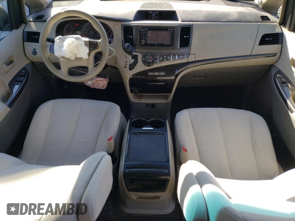 2013 Toyota Sienna LE with VIN 5TDJK3DC4DS059494, listed as a Copart auction lot 51816005 with 188,020 mi miles and Clean Title. Bid and sale history available at carsss.com. Image 8.
