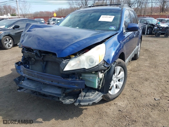 2010 Subaru Outback Prem All-Weathr/Pwr Moon with VIN 4S4BRBGC9A1355427, listed as a IAAI auction lot 41912307 with 122,324 mi miles. Bid and sale history available at carsss.com. Image 6.