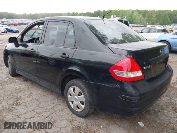2010 Nissan Versa 1.6 with VIN 3N1CC1AP3AL391349, listed as a IAAI auction lot 42101109 with 115,738 mi miles. Bid and sale history available at carsss.com. Image 3.