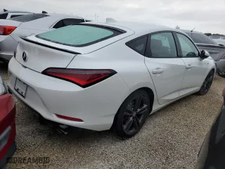 2023 Acura Integra w/A-Spec Package with VIN 19UDE4H35PA027676, listed as a Copart auction lot 74620534 with 2,859 mi miles and Salvage Title. Bid and sale history available at carsss.com. Image 3.