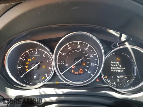 2018 Mazda CX-5 Grand Touring with VIN JM3KFADM9J1336792, listed as a Copart auction lot 52209435 with 107,852 mi miles and Salvage Title. Bid and sale history available at DreamBid. Image 9.