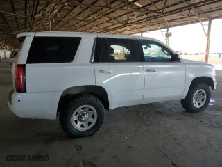 2019 Chevrolet Tahoe Commercial with VIN 1GNSKFEC4KR128319, listed as a Copart auction lot 83878674 with 129,751 mi miles and Clean Title. Bid and sale history available at carsss.com. Image 3.