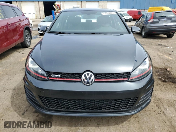 2015 Volkswagen Golf GTI SE with VIN 3VW5T7AU5FM066330, listed as a Copart auction lot 51800525 with 53,175 mi miles and Clean Title. Bid and sale history available at carsss.com. Image 5.