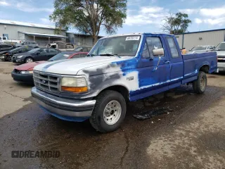 1995 Ford F-150 with VIN 1FTEX15HXSKA77214, listed as a Copart auction lot 60250174 with 0 mi miles and Salvage Title. Bid and sale history available at carsss.com. Image 1.