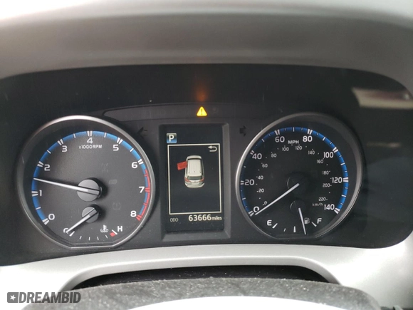 2018 Toyota RAV4 LE with VIN 2T3BFREV0JW697182, listed as a Copart auction lot 46685735 with 63,666 mi miles and Salvage Title. Bid and sale history available at carsss.com. Image 9.