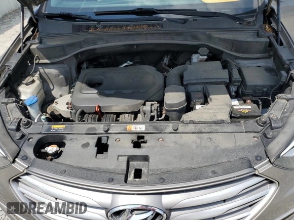 2017 Hyundai Santa Fe 2.4L with VIN 5NMZTDLB7HH010541, listed as a Copart auction lot 65151475 with 101,602 mi miles and Clean title. Bid and sale history available at DreamBid. Image 12.