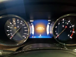 2015 Maserati Quattroporte S Q4 with VIN ZAM56RRA5F1158269, listed as a Copart auction lot 50154015 with 59,635 mi miles and Salvage Title. Bid and sale history available at carsss.com. Image 9.