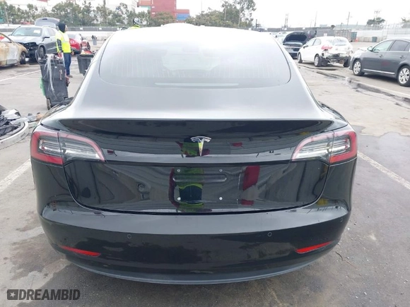 2018 Tesla Model 3 Long Range Battery with VIN 5YJ3E1EA4JF177966, listed as a IAAI auction lot 41920453 with 115,585 mi miles. Bid and sale history available at carsss.com. Image 17.
