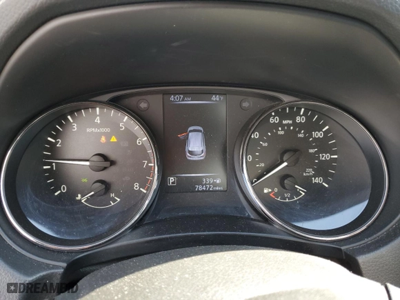 2018 Nissan Rogue Sport S with VIN JN1BJ1CP4JW185319, listed as a Copart auction lot 48351735 with 78,472 mi miles and Salvage Title. Bid and sale history available at carsss.com. Image 9.