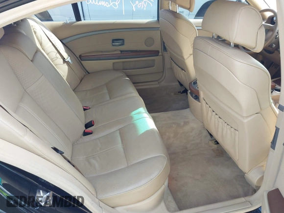 2002 BMW 7 Series 745Li with VIN WBAGN63482DR03247, listed as a IAAI auction lot 41703923 with 84,761 mi miles and . Bid and sale history available at carsss.com. Image 8.