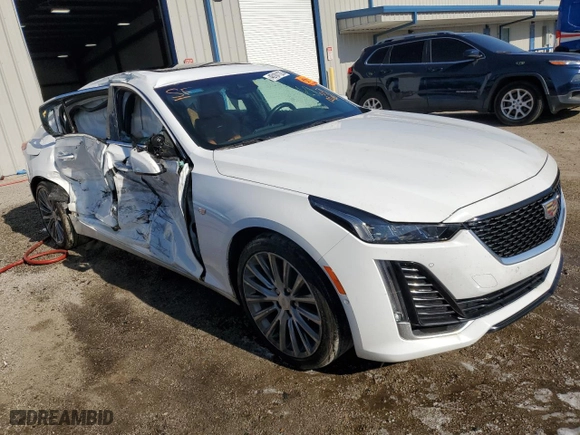 2020 Cadillac CT5 Premium Luxury with VIN 1G6DN5RK3L0135517, listed as a Copart auction lot 46101123 with 38,008 mi miles. Bid and sale history available at carsss.com. Image 4.