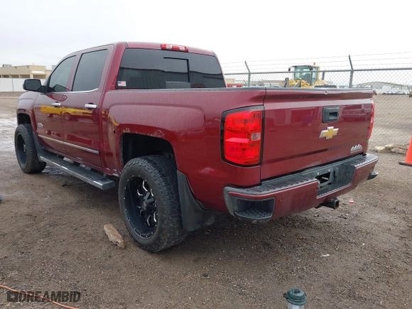2014 Chevrolet Silverado 1500 High Country with VIN 3GCUKTEC7EG412306, listed as a IAAI auction lot 41721027 with 256,888 mi miles. Bid and sale history available at carsss.com. Image 3.