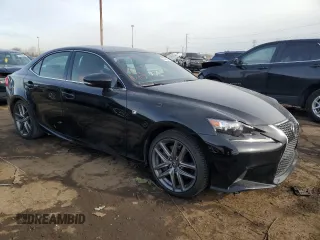 2016 Lexus IS 350 with VIN JTHCE1D27G5012075, listed as a Copart auction lot 43336725 with 58,279 mi miles and Clean title. Bid and sale history available at DreamBid. Image 4.