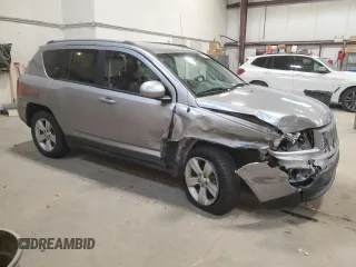 2016 Jeep Compass High Altitude with VIN 1C4NJDAB6GD753142, listed as a Copart auction lot 76963344 with 122,367 mi miles and Salvage Title. Bid and sale history available at carsss.com. Image 4.