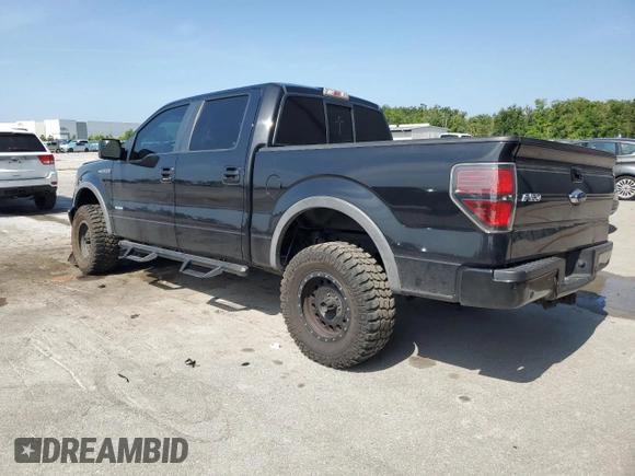 2014 Ford F-150 XL with VIN 1FTFW1ETXEFB42782, listed as a Copart auction lot 56055895 with 147,995 mi miles and Salvage title. Bid and sale history available at DreamBid. Image 2.